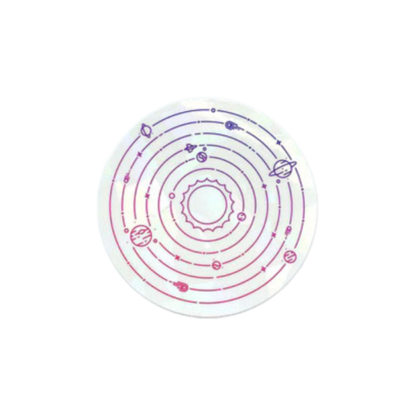 solar system, suncatcher, sticker, window